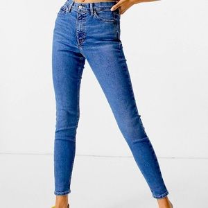 Topshop Jamie Blue Jeans